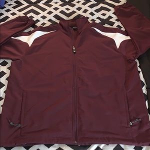 100% polyester Indians Baseball windbreaker